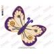 Beautiful Butterfly Embroidery Design